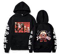 zhedu My Hero Academia Hoodie Bakugo Katsuki Cooler Grafikdruck Pullover Unisex Fashion Persönlichkeit Sweatshirt Casual Streetwear Anime Hoodie (XXL,Color 01)