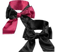 ZHHSUNY 2 Stück 59 Zoll Augenmaske aus Satin, Schlafmaske aus Seide, geeignet für die Herstellung von Überraschungen, Partys