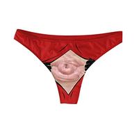 Zhiyao Baumwolle Unterwäsche Valentinstag Frauen Damen Tanga Saiten T Back Höschen Niedrige Taille Slips Lustiges Geschenk