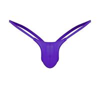 Zhiyao Herren G Strings Micro Mini Slip Männer Tanga Thong Unterwäsche Transparent Bikinislips T-Back Shorts Briefs Erotik Hipster Jockstrap Niedrige Taille Unterhosen Reizwäsche Dessous