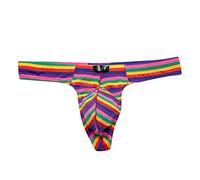 Zhiyao Herren Sexy Unterwäsche Bodysuit Nachtwäsche Strings Boxershorts Sportunterwäsche Dessous Thongs Sport G-String Party Kostüm Sport Suspensorium Men Underwear Lila,M