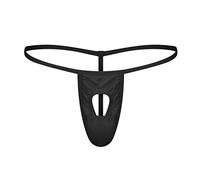 Zhiyao Herren Strings Männer Tanga Slips Atmungsaktive G-String Bequeme Unterhose Low Rise T-Back Bikinis Unterwäsche Komplett Ouvert
