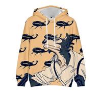Zhongkaihua Anime BEASTARS Hoodie Langarm Pullover Freizeitkleidung College Style Sweatshirt Cartoon & Anime Print Unisex Street Style Hoodie