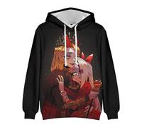 Zhongkaihua Hazbin Hotel Charlie Morningstar Vaggie Anime Digital Hoodie Pullover - Erwachsene Teen Anime Sweatshirt mit Tasche warmes Geschenk für Jungen Mädchen Student Liebhaber