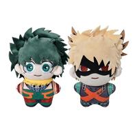 Zhongkaihua MHA Todoroki Shouto Plüsch-Anhänger, Figur, 10 cm, Plüschkissen, Anime, PP-Baumwolle, weich, gefüllt, pelzig, Autotasche, Heimdekoration, für Fans