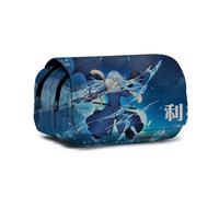 Zhongkaihua That Time I Got Reincarnated as a Slime Rimuru Tempest Milim Nava Fashion Stationery Pencil Case for Girls Boys Schooler Gift Large Capacity Back to School Pen Bag, Typ 6, 21 x 10 x 7.5