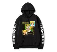 Zhongkaihua The Seven Deadly Sins: Wrath of the Gods Meliodas Hoodie Cosplay Kostüm Anime Merch Figuren Gedruckt Kapuzenpullover Pullover für Kinder Erwachsene, Typ 1, M
