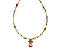 ZIAFRPN Sommer Acryl Apfel Halskette Stilvolles Trendiges Damenmode Schmuck Accessoire