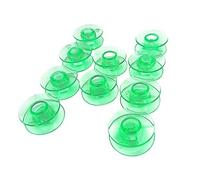 ZickZackNaehmaschine 10 Grüne Spulen für Husqvarna Viking Modellgruppe 5, 6, 7 (Designer I, Designer II, Platinum, Freesia, Scandinavia)