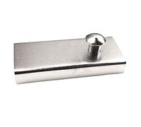 ZickZackNaehmaschine Magnetlineal, Magnet-Lineale, Saumhilfe, Kantenlineal magnetisch praktisch (mit Knopf)