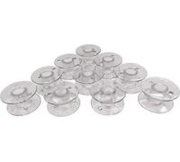 ZickZackNaehmaschine Universal-Nähmaschinen-Spulen/CB-Kunststoff-Spulen (Transparent) für viele: Brother, Carina, Elna, Janome, Singer, Pfaff, Veritas, W6, ... UVM. Nähmaschinen