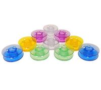 ZickZackNaehmaschine Z.Z.N. 10 Farbige Bunte & Transparente Kunststoff Spulen für Pfaff tiptronic Nähmaschinen