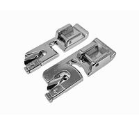 Z.Z.N. Rollsaumfuß Rollsäumer Nähfuß (Set) 2 mm + 4 mm für Carina, Lidl, Medion, Aldi, FIF, TCM, Privileg, Janome, Veritas, Toyota, Quasatron, Amysa Nähmaschinen