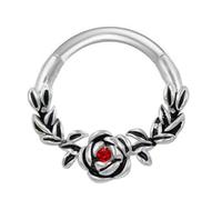 ZIDDAR Modischer Kristall-Nasenpiercing, Silberfarben, Septum-Schmuck, Edelstahl-Zubehör für Ohr-Helixe, Knorpel, Kristall-Nase, Eine Größe, Wie beschrieben, Wie beschrieben