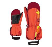 Ziener Baby LANGELO Ski-Handschuhe/Wintersport | wasserdicht atmungsaktiv, burnt orange, 86cm