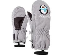 Ziener Baby LE ZOO MINIS glove Ski-handschuhe / Wintersport |warm, atmungsaktiv, grau (light melange), 92cm
