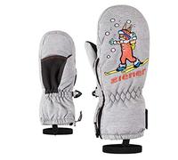 Ziener Baby LE Zoo Minis Glove Skihandschuhe für Kinder, leicht Melange, korallfarben, 116