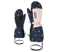 Ziener Kinder LEVI Ski-Handschuhe/Wintersport | wasserdicht atmungsaktiv, snowcrystal print, 92cm