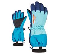 Ziener Kinder Ski-Handschuhe/Wintersport, Wasserdicht, Atmungsaktiv LEVIO AS, sea, 92cm, 801976