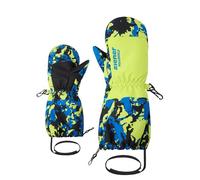 Ziener Kleinkind LEVI-Z Ski-Fäustling/Wintersport | wasserdicht, Lange Stulpe, Langer Zipper, camo Persian Blue, 4