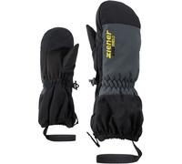 Ziener Kinder LEVI Ski-Handschuhe/Wintersport | wasserdicht atmungsaktiv, black, 86cm