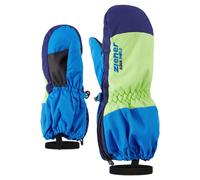 Ziener Kinder LEVI Ski-Handschuhe/Wintersport | wasserdicht atmungsaktiv, persian blue, 86cm
