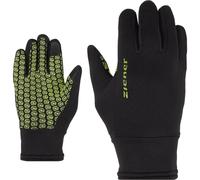 Ziener Lisanto-z Touch Glove Junior Unisex black.bitter lemon (12338) 3,5