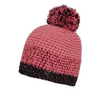 Ziener Unisex Intercontinental Bommel M tze geh kelt Fleece Futter dreifarbig, pink vanilla, Einheitsgröße EU