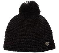 Ziener Unisex INTERCONTINENTAL Bommel-Mütze / warm, gehökelt, Fleece Futter, black, Usex