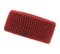 Stirnband ZIENER "ILSE-Z band lady", Damen, schwarz (schwarz. rot), Materialmix, Mützen Stirnband (53398711-0) schwarz. rot