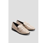 Zierliche Slipper aus Lederimitat 38 braun 6008265.344.38