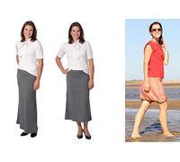 Zierstoff einfach nähen Papierschnittmuster, Schnittmuster auf Papier für einen Rock/Ballonrock Fabienne, Gr. 158 amengr. 46, inkl. 3 Rockvariationen