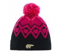 Ziggy Pompon Hat schwarz/pitti pink/light