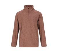 Langarmshirt ZIGZAG "Lopez", Jungen, Gr. 104, braun (kastanie), 88% Polyester, 12% Elasthan, unifarben, normal, Shirts, mit extra hohem Bambus-Anteil (21390329-104) kastanie