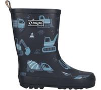 Gummistiefel ZIGZAG "Gemus", Mädchen, Gr. 35, blau (dunkelblau), Gummi, Schuhe Gummistiefel, mit wasserdichter Eigenschaft (95902923-35) dunkelblau
