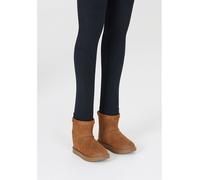 Stiefel ZIGZAG "Dax", Mädchen, Gr. 33, braun (cognac), Kunstfaser, Synthetik, Schuhe Stiefel, mit kuschelig warmem Innenfutter (83501338-33) cognac