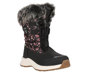 Zigzag Winterstiefel Wesend Boot WP (wasserdicht, warm, gefüttert) schwarz/bunt Mädchen, Größe Euro (US) 34