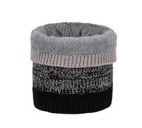 ZIHDKE 2er-Pack Winter-Plüsch-Strickschal for Damen und Herren, Halstuchring, Bandana, Wärmer, Buff, dickes Stirnband FüR Outdoor(Color 2)