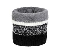 ZIHDKE 2er-Pack Winter-Plüsch-Strickschal for Damen und Herren, Halstuchring, Bandana, Wärmer, Buff, dickes Stirnband FüR Outdoor(Color 3)