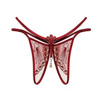 Zilosconcy String Tanga Damen Spitze Damenunterwäsche Briefs Reizvoller Thong Höschen Spitze Hosen, Thong Frauen Sexy Dessous Für Netz