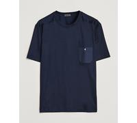 Zimmerli of Switzerland Cotton/Modal Crew Neck Loungwear T-Shirt Midni Blau L