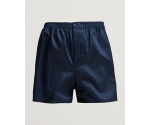 Zimmerli of Switzerland Mercerized Cotton Boxer Shorts Navy Blau S