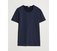 Zimmerli of Switzerland Pure Comfort Crew Neck T-shirt Navy Blau S