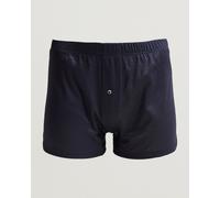 Zimmerli of Switzerland Sea Island Cotton Boxer Shorts Navy Blau S