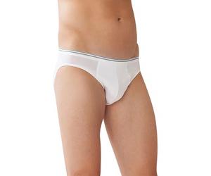 Zimmerli Slip Herren Baumwolle weiß, 5 (M)