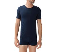 Zimmerli T-Shirt Herren Rundhals Baumwolle blau, 6 (L)