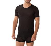 Zimmerli T-Shirt Herren Rundhals Baumwolle schwarz, 5 (M)