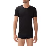 Zimmerli T-Shirt Herren V-Ausschnitt Baumwolle schwarz, 5 (M)