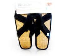 Zimtlatschen Baumwolle Gr.45-46 Schwarz