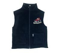 Zintgraf Fleece Weste Stickerei Traktor, Farbe blau #Q9 (122, Blau)